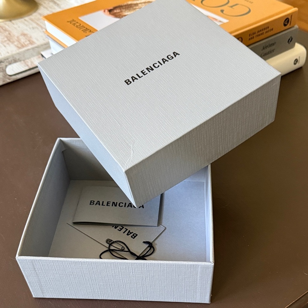 Balenciaga Light Gray Logo Presentation Box